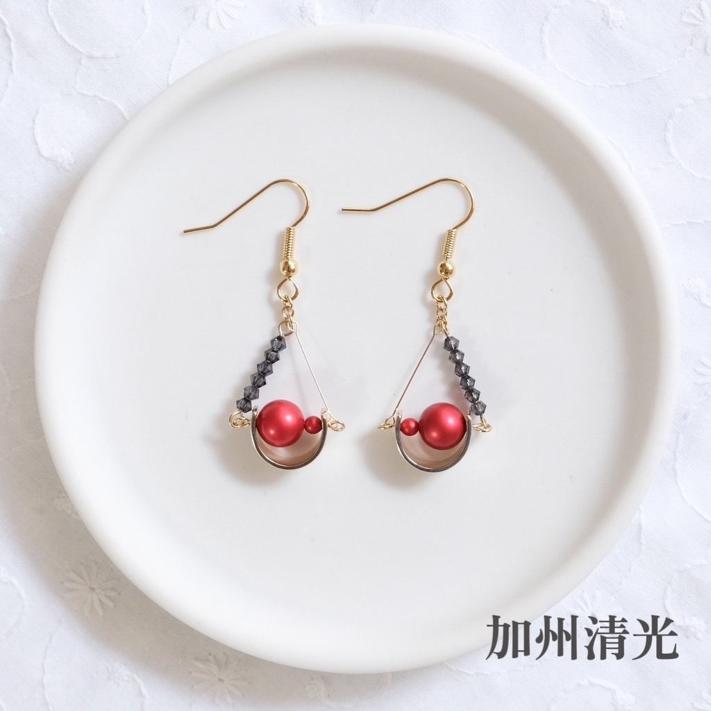 刀剣乱舞 加州清光 和泉守兼定 堀川国広 イヤリング/ピアス