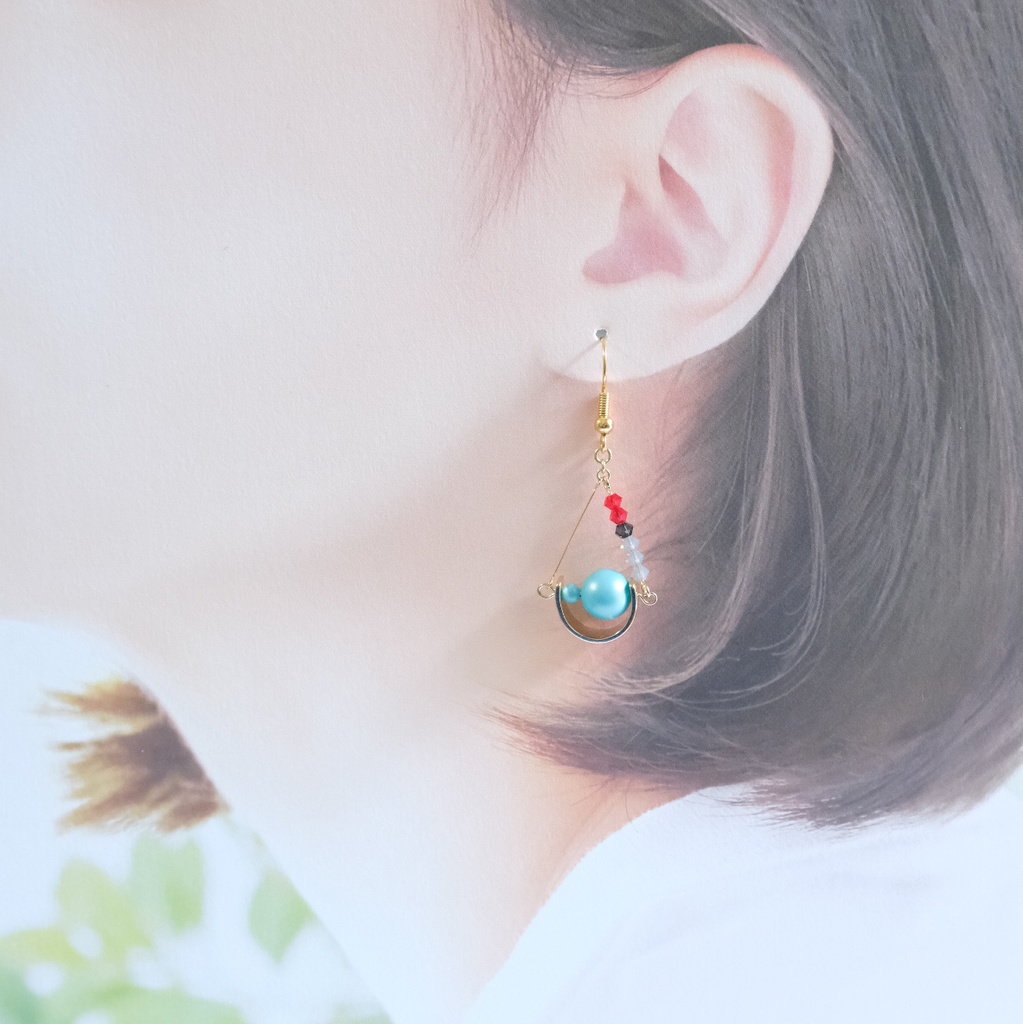 刀剣乱舞 加州清光 和泉守兼定 堀川国広 イヤリング/ピアス