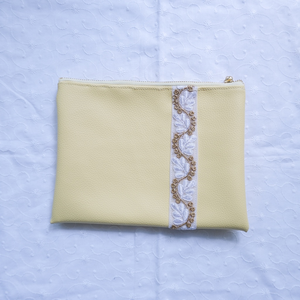 刀剣乱舞 フラットポーチ フェイクレザーver. 山姥切国広 髭切 膝丸