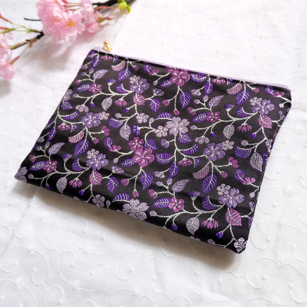 刀剣乱舞 金襴ver. フラットポーチ 鵜飼派 江戸三作