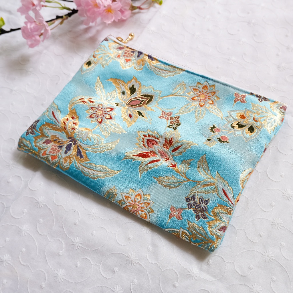 刀剣乱舞 金襴ver. フラットポーチ 鵜飼派 江戸三作