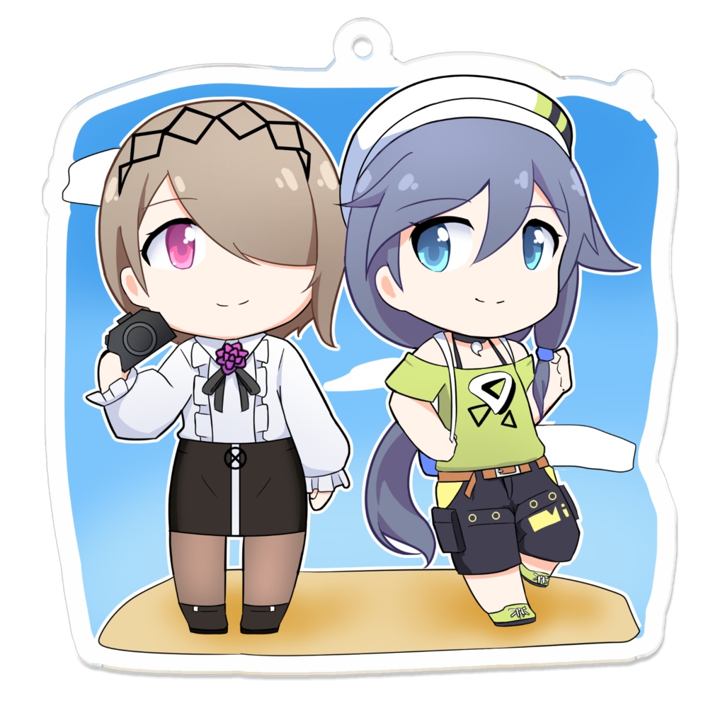 Rita and Fuka Acrylic Keychain