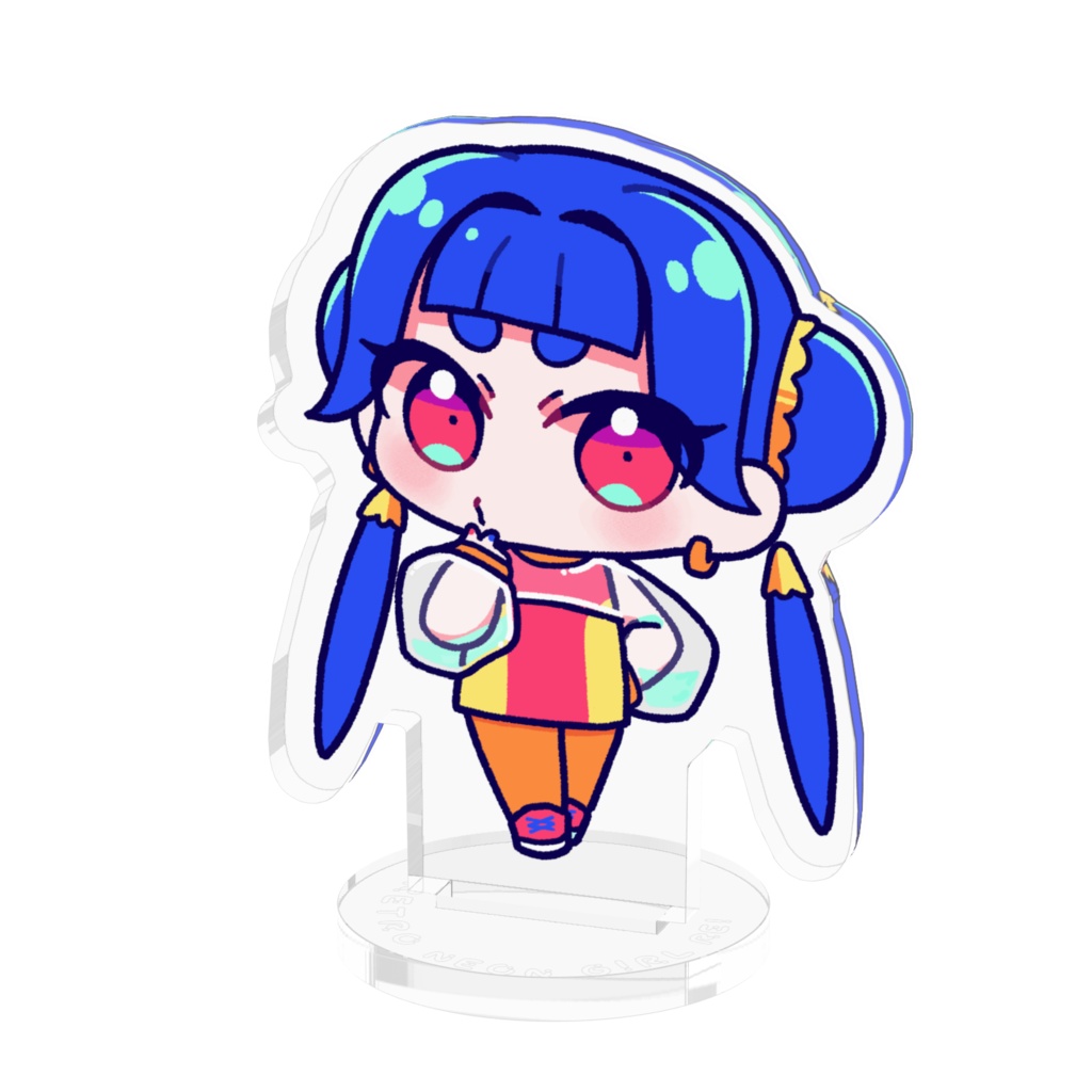 レトロネオンガール　レイ　アクスタ