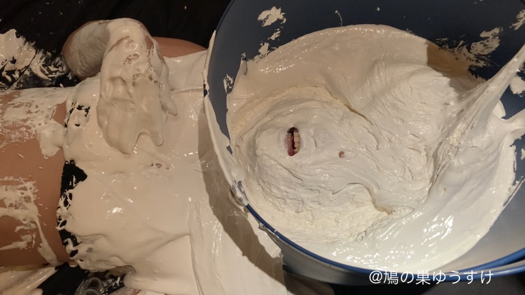 マシュマロクリーム遊び vol.2