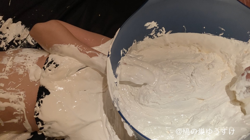 マシュマロクリーム遊び vol.2