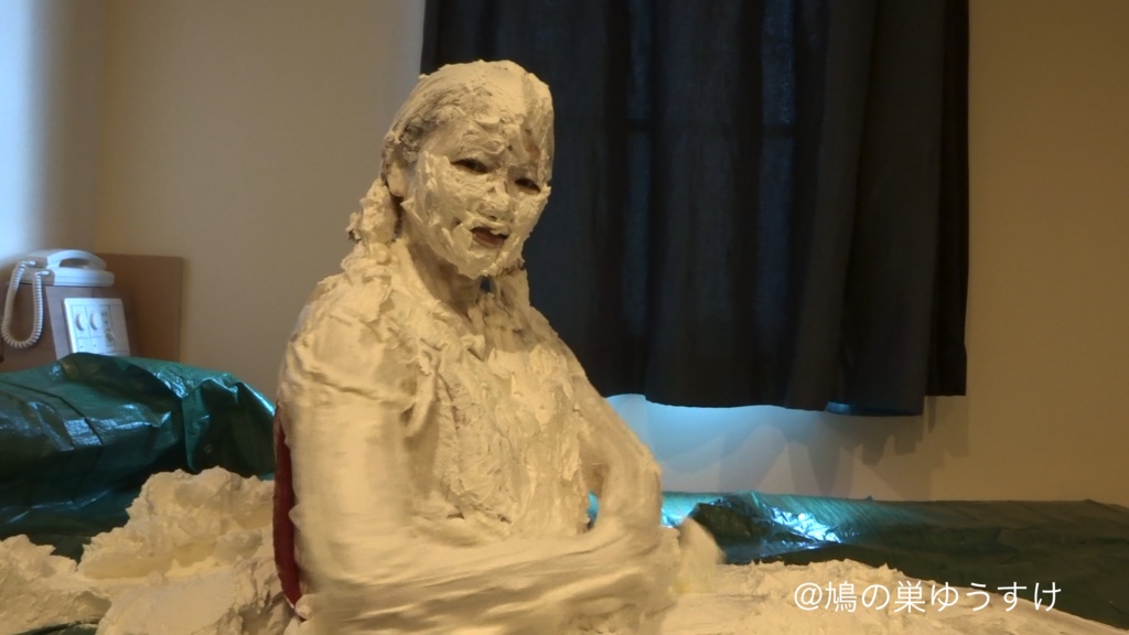 生クリーム遊び vol.9