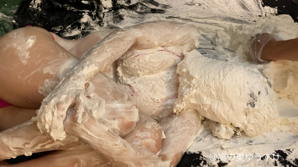 生クリーム遊び vol.13