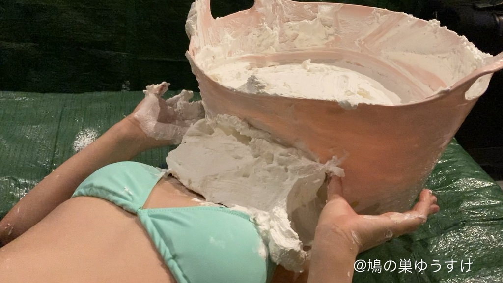 生クリーム遊び vol.14