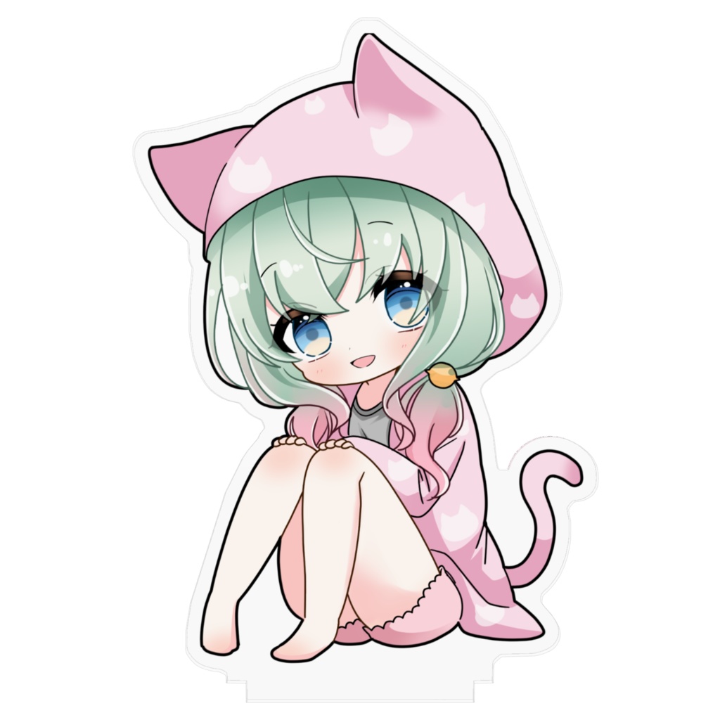 小鳩ひよ菜パジャマおすわりアクリルスタンド