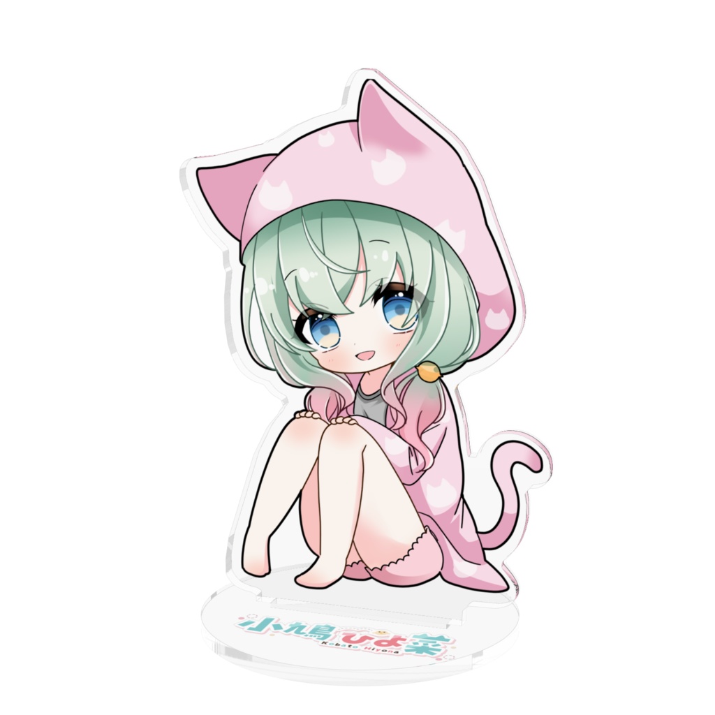 小鳩ひよ菜パジャマおすわりアクリルスタンド