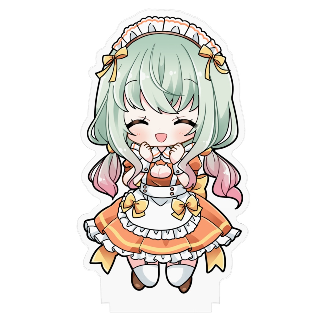 小鳩ひよ菜メイドぴょんぴょんアクリルスタンド