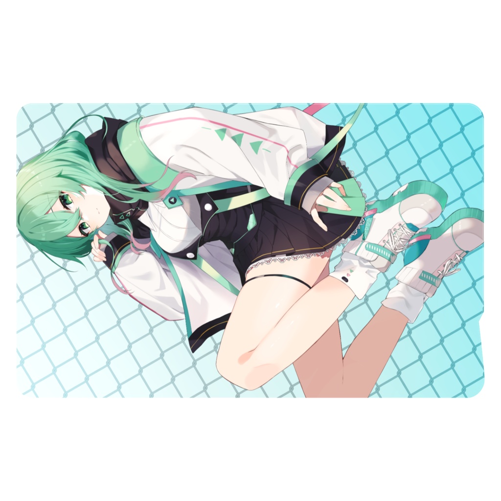 小鳩ひよ菜パーカースタイルICカードステッカー