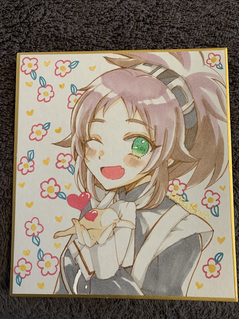 無職転生　アイシャ色紙