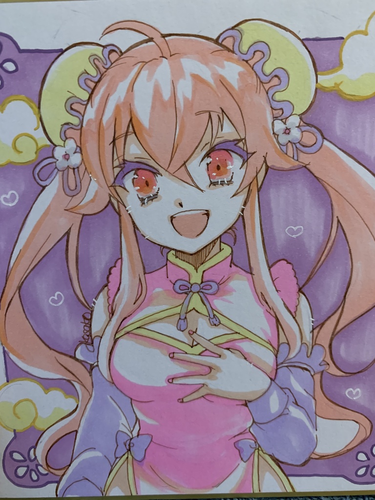 無職転生 チャイナエリス 色紙