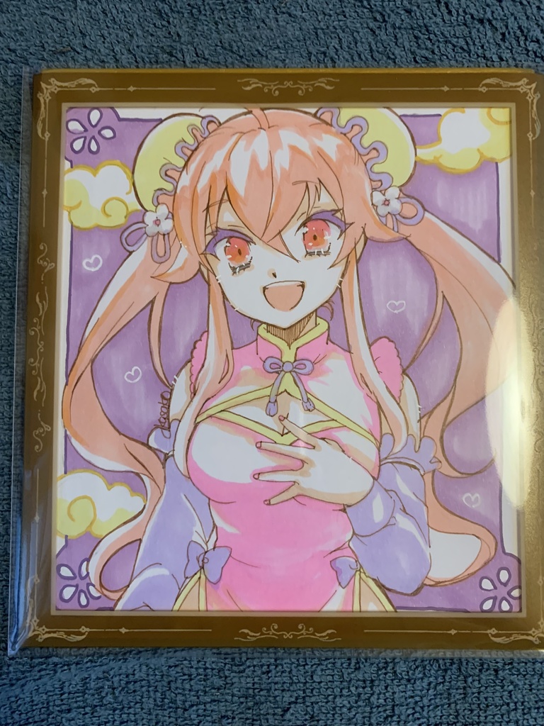 無職転生 チャイナエリス 色紙