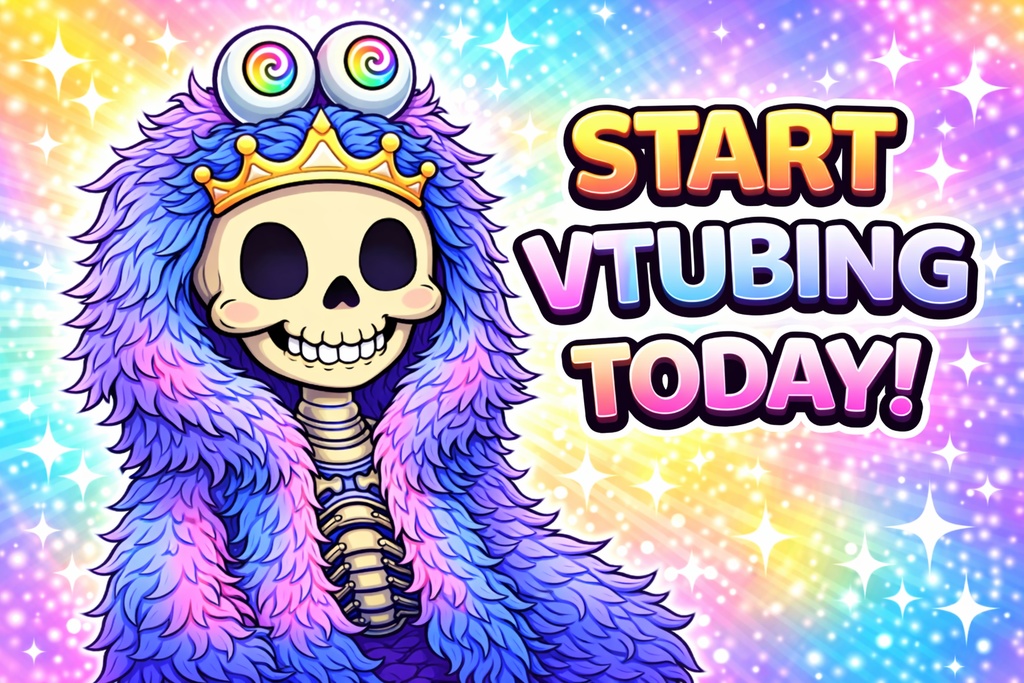 Void Monarch PNG VTuber Avatar (Basic)