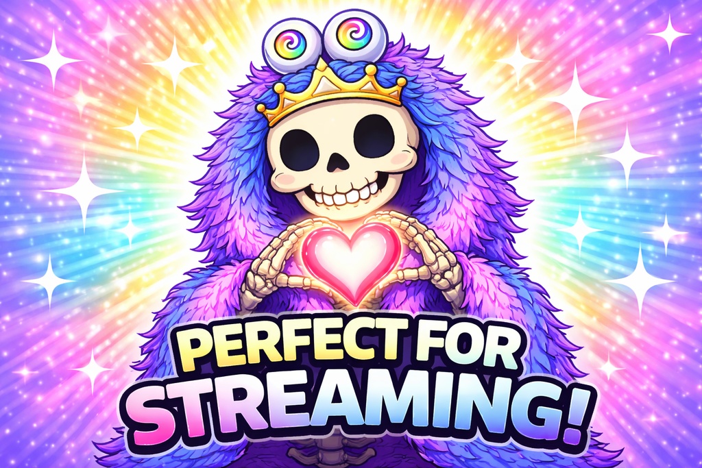 Void Monarch PNG VTuber Avatar (Basic)