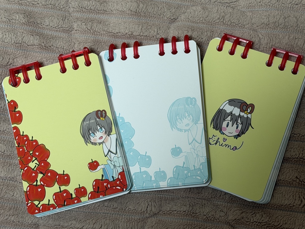 黄粉ちも生誕祭2026　りんごリングメモ帳