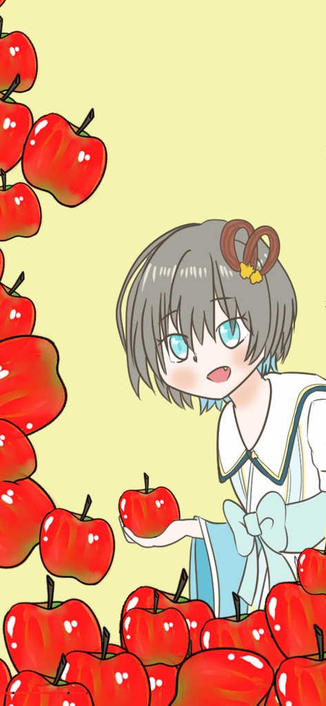 黄粉ちも生誕祭　携帯壁紙ダウンロードデータ