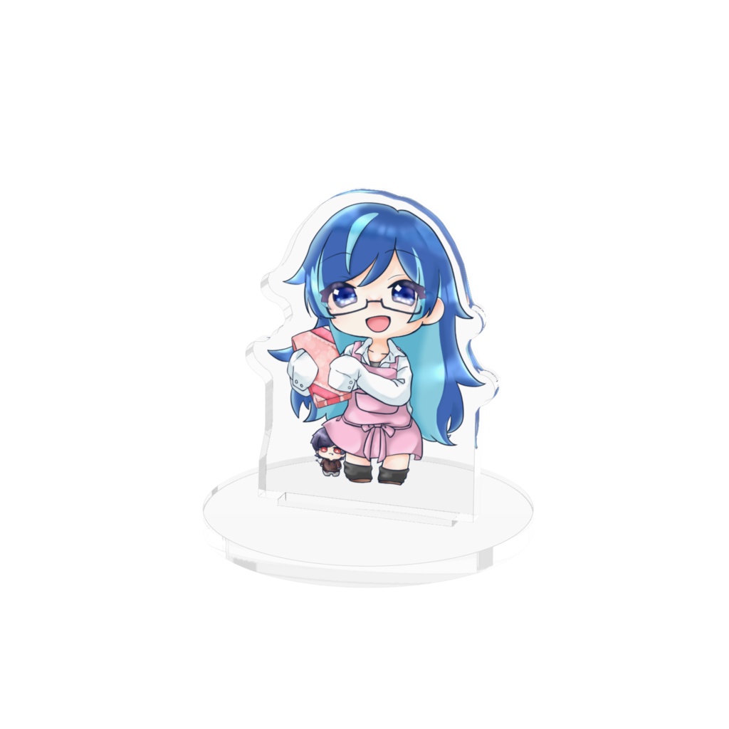 未完。エプロンアクスタ