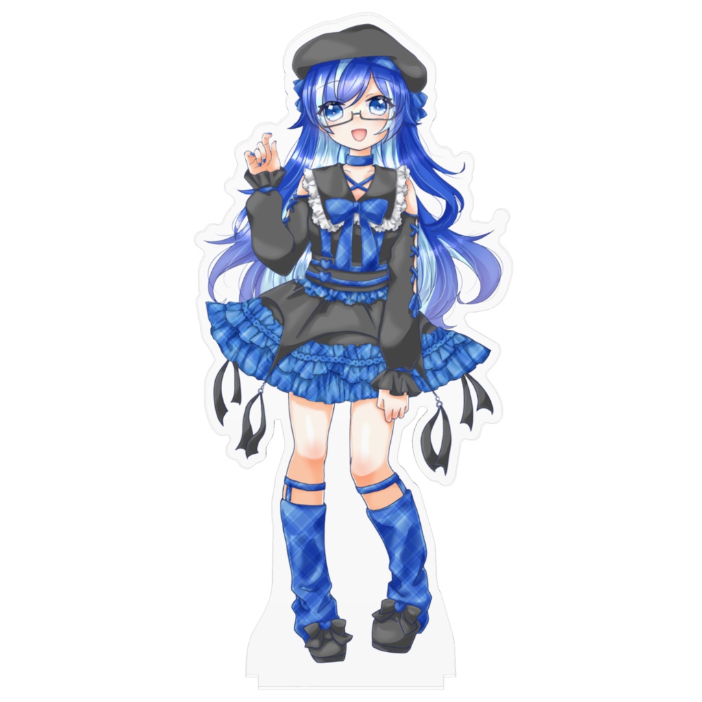 未完。等身立ち絵アクスタ