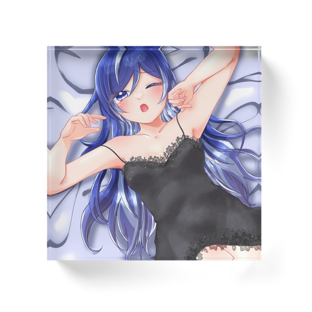 未完。1枚絵アクリルブロック