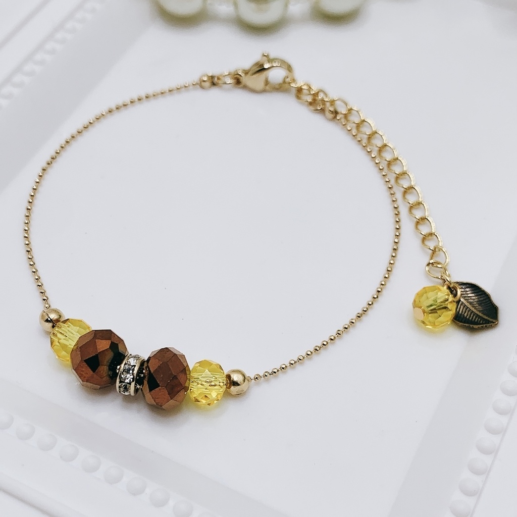 ツイステ💛ガラスチェーンブレスレット💛サバナクロー