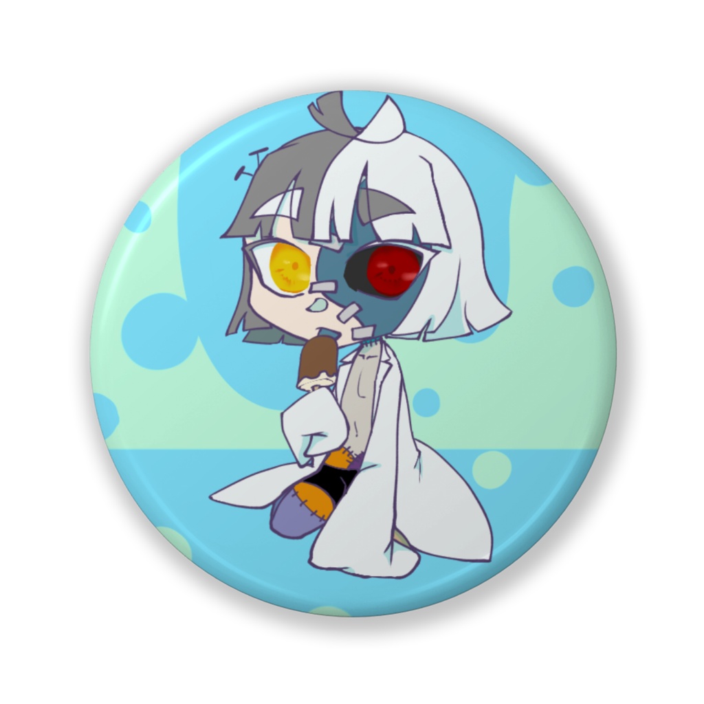 アイス無秩序缶バッジ