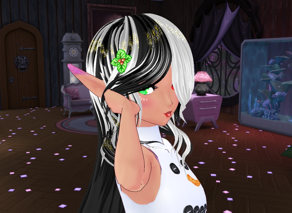 Summer Snowman Christmas Outfit (Green & Red)