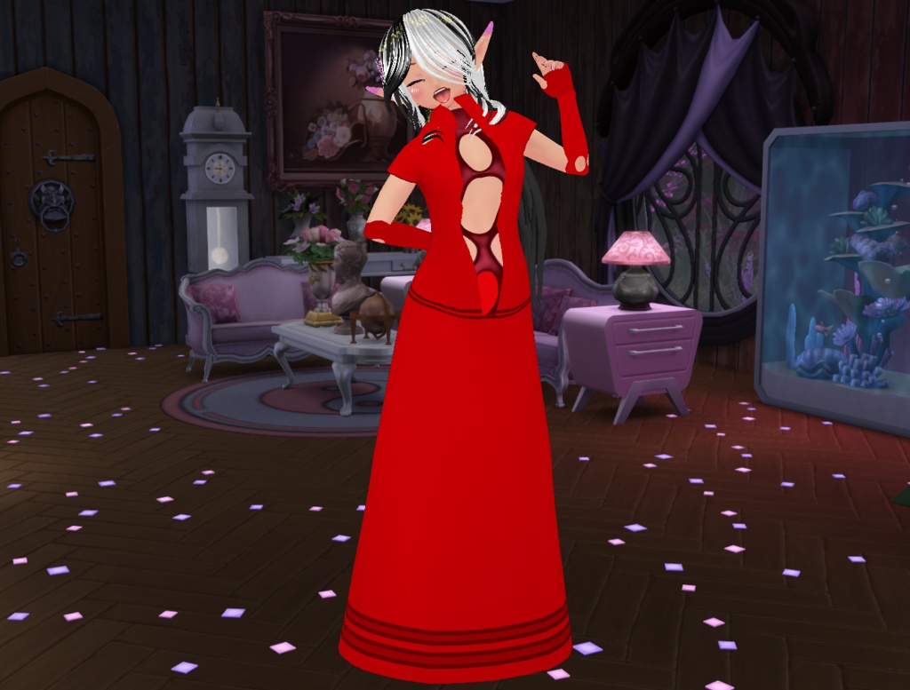 Miranda's Red Dress from Mass Effect 3