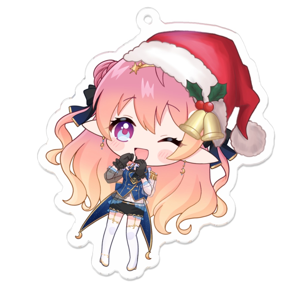 クリスマスverアクリルキーホルダー
