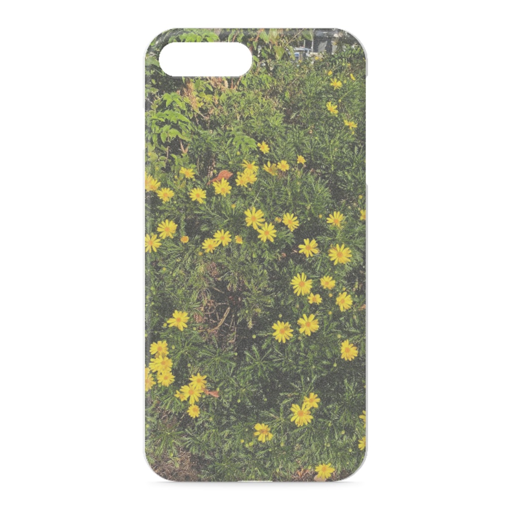 黄色い小花のiPhoneケース