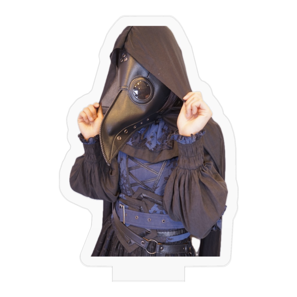 ゴシック✖️スチームパンク風コスアクリルフィギュア1