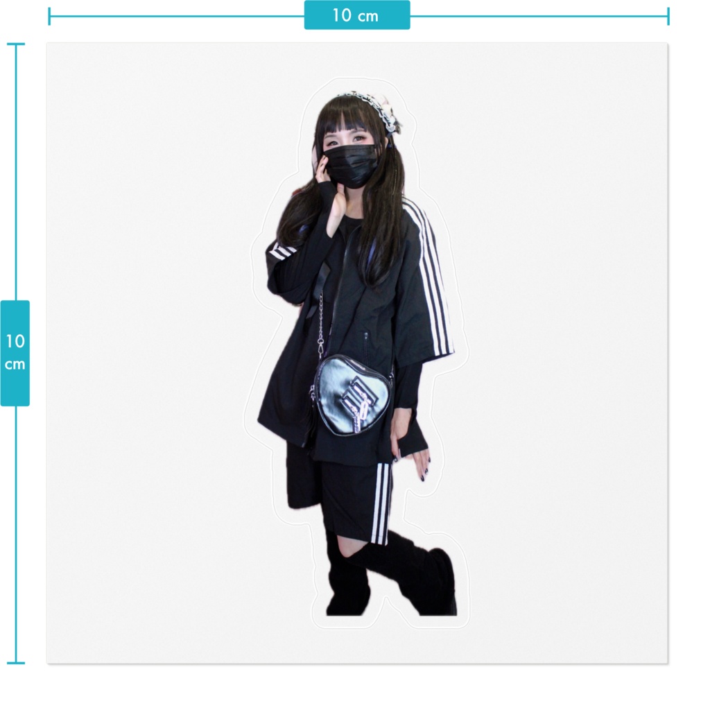 猫耳サブカルステッカー