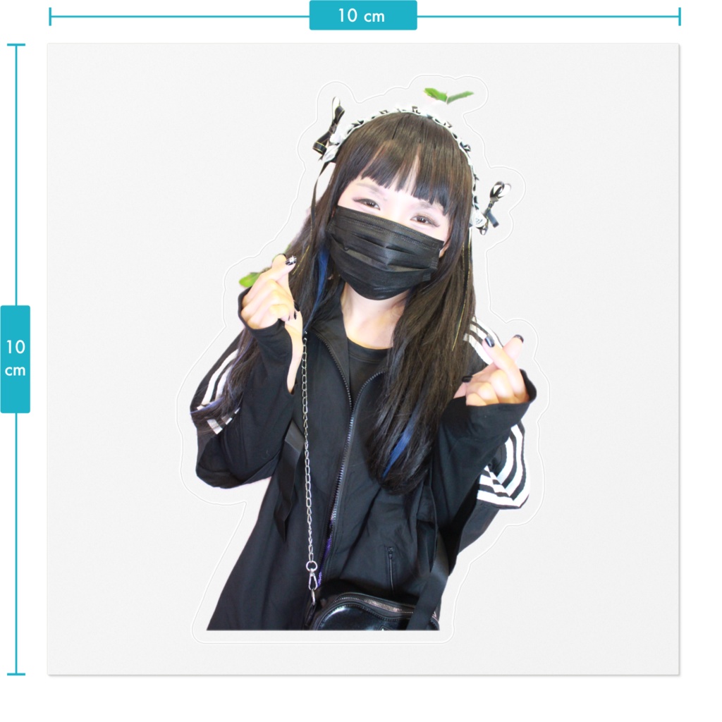 猫耳サブカルステッカー3