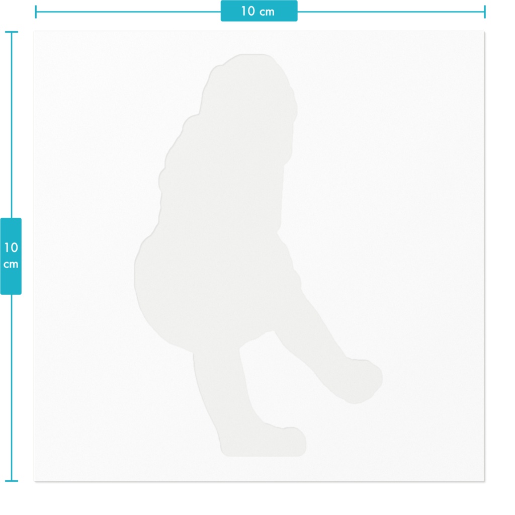 甘い赤いフリルロリータ2ステッカー