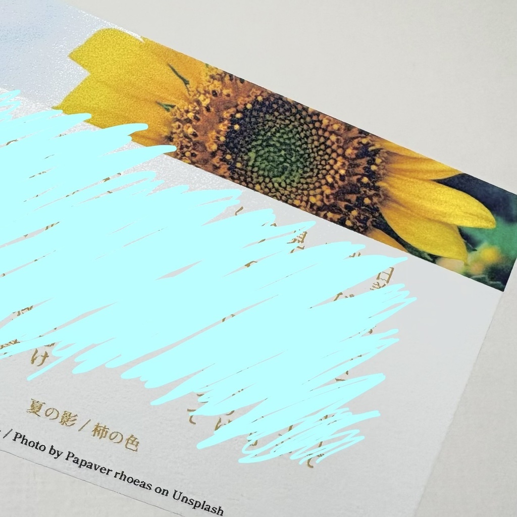 名刺カードSS 夏 【アイモニ】