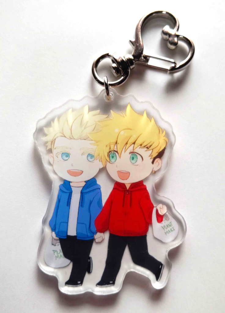 双子アクキー（現パロ）