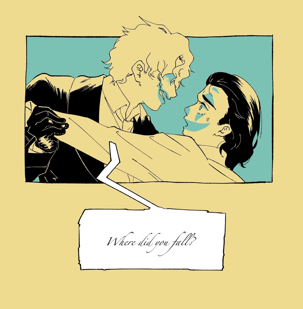 "Where did you fall?"