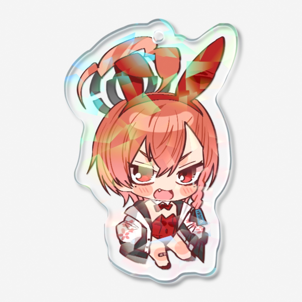 ネルホログラムアクリルキーホルダー