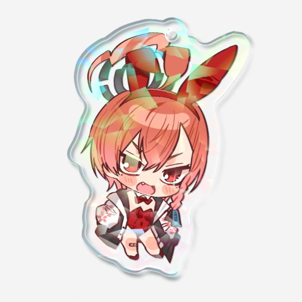 ネルホログラムアクリルキーホルダー