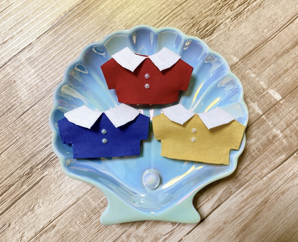大きな襟シャツ(カラー)【10cmぬい/送料別】