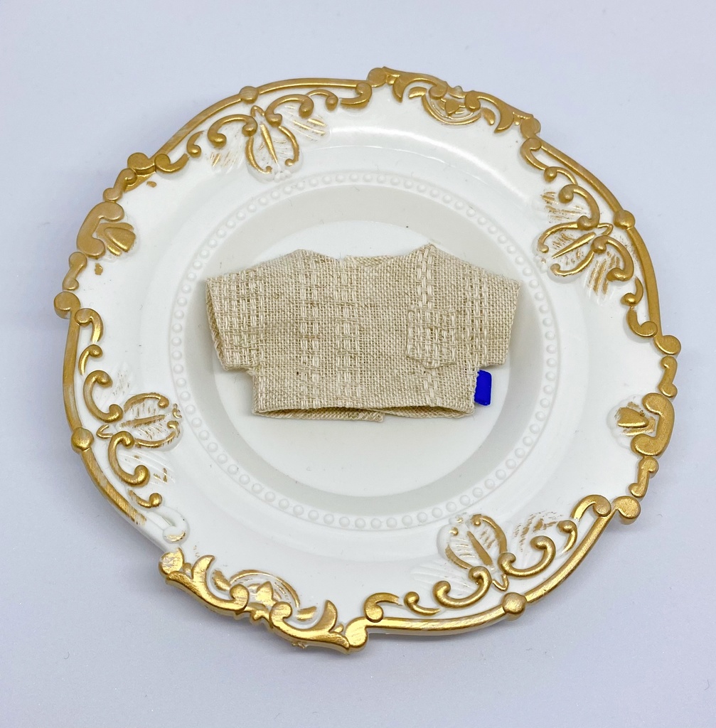 【再頒布】リネンシャツ(ポケット・タグ付き)【10cmぬい/送料別】