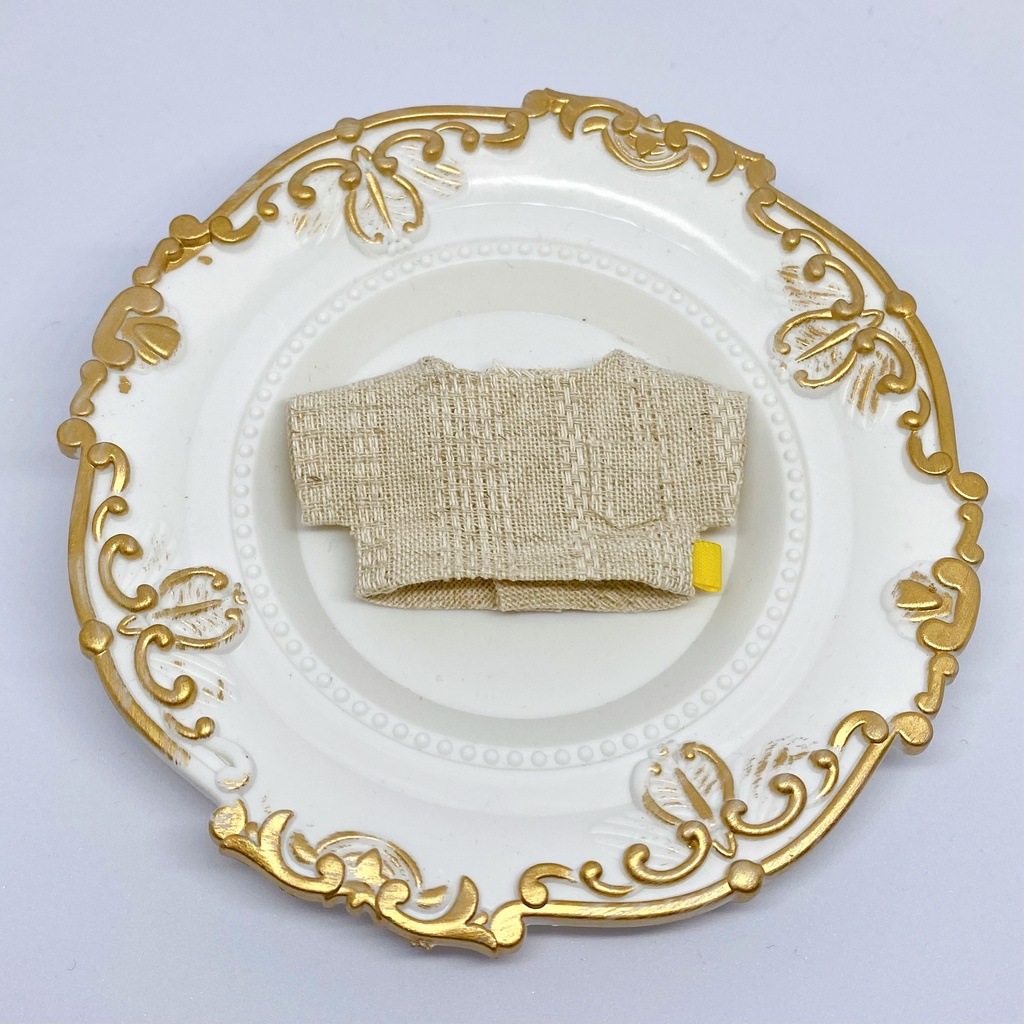 【再頒布】リネンシャツ(ポケット・タグ付き)【10cmぬい/送料別】