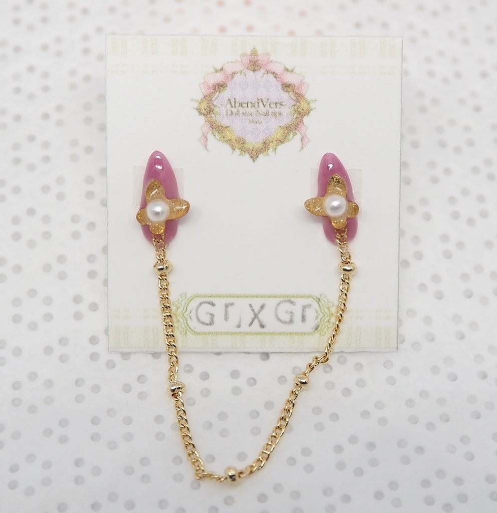 【Gr】バタフライ・リンクネイル(Gr.DDデカハンド)