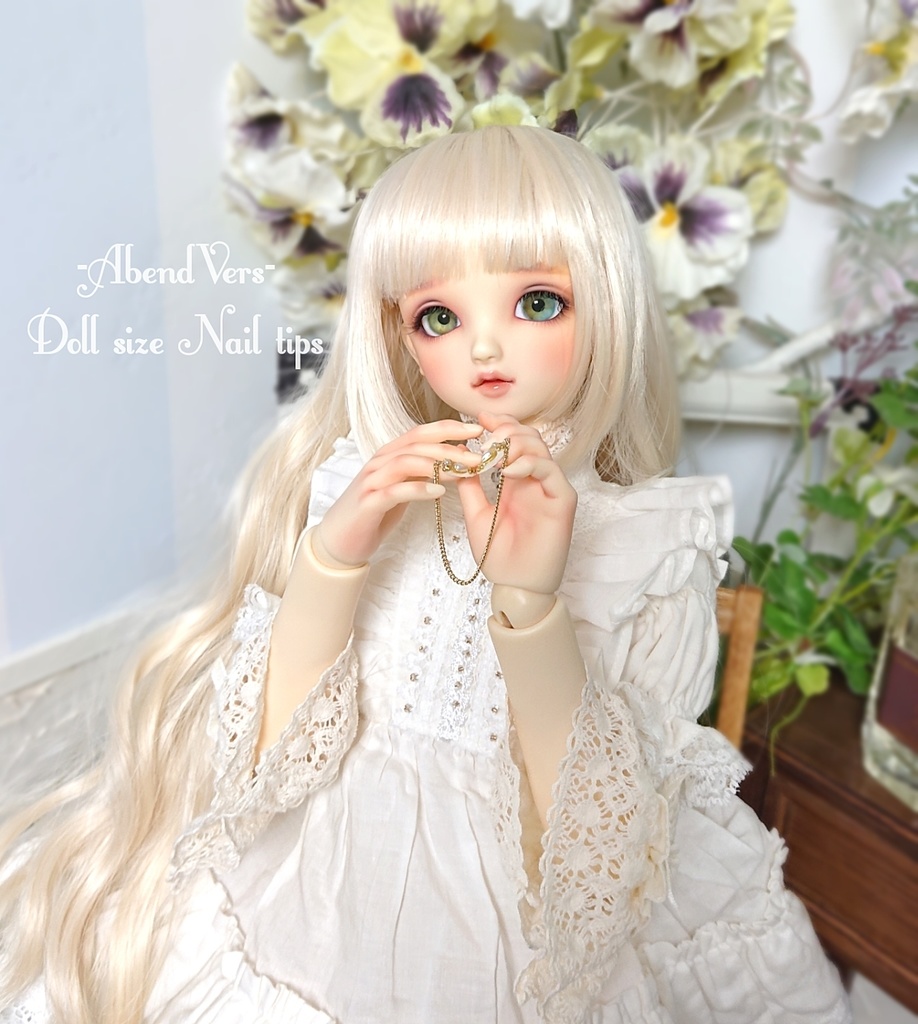 【Gr】ピンクゴールド・リンクネイル(Gr.DDデカハンド)