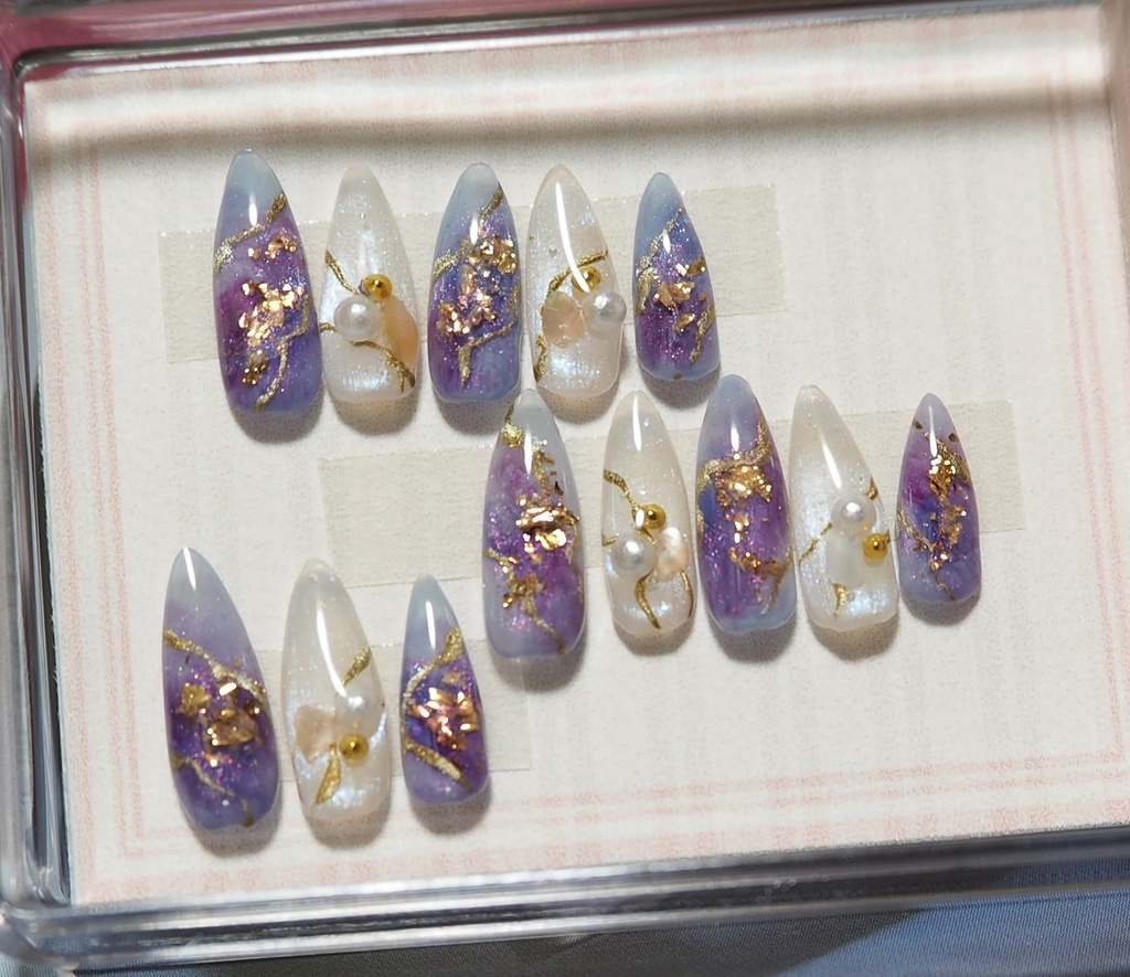 【Gr】マーブルブルーC