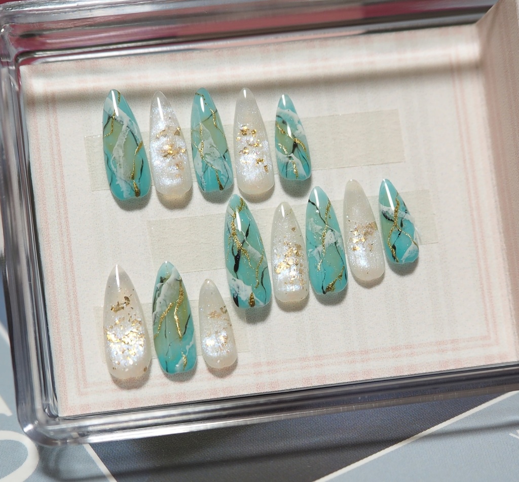 【Gr】ターコイズマーブル