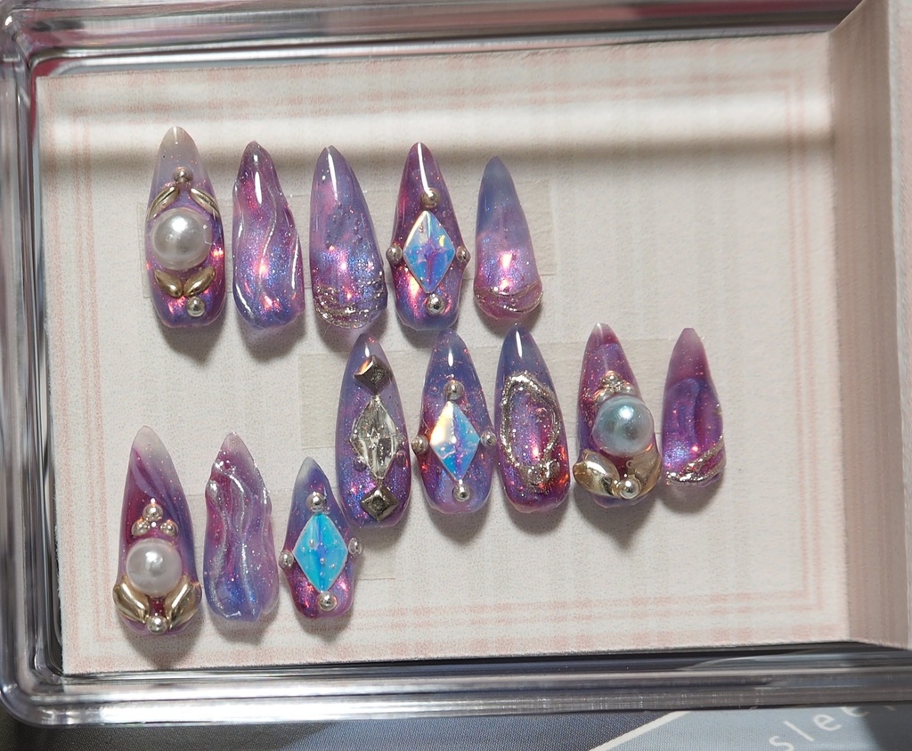 【Gr】オーロラレッド系パウダー