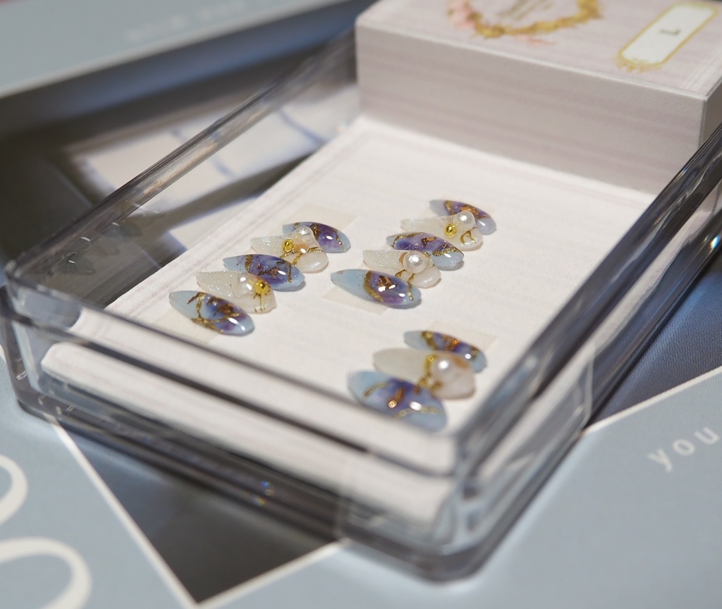 【L】マーブルブルー